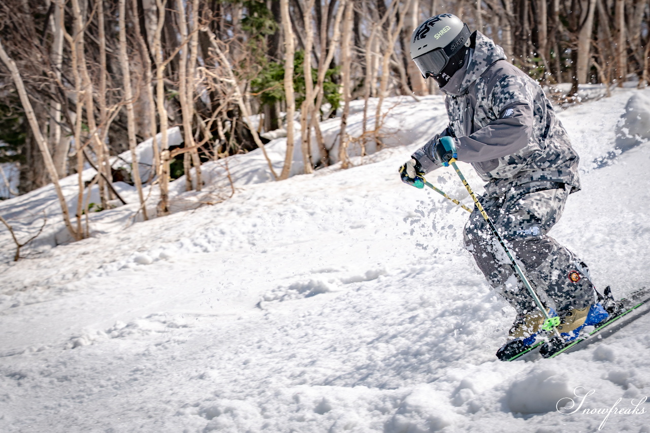 キロロリゾート｜ポカポカ陽気で絶好の春スキー日和♪こんな日は、みんなで思いっきり春雪を満喫しましょう！